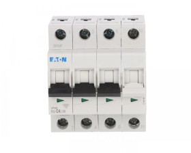 Wyłącznik nadprądowy 3P+N C 4A 6kA AC PL6-C4/3N 106906