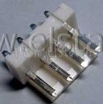 PWZ 04S Złącze męskie 4 stykowe proste 3,96mm