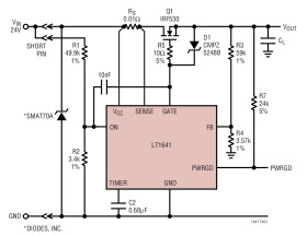 Positive High Voltage Hot Swap Controller