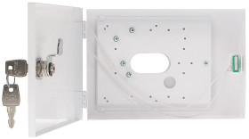 Obudowa klawiatury alarmowej 192x132x42 OBU-M-LCD-S (AWO350 LED/B)