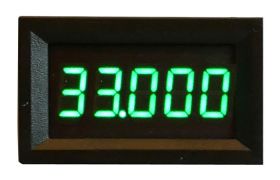 Woltomierz panelowy LED 0-33,000V DC