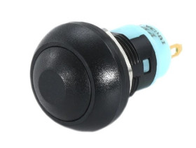 PBS-33AB BISTAB OKRAGLY 3A 250V CZARN