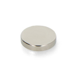 Magnes neodymowy okrągły N42/Ni+Cu+Ni - 10x2mm - 10szt.