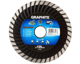 Tarcza diamentowa 125 x 22.2 mm turbo wave 57H634