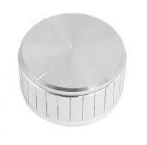 Gałka na potencjometr ALU 30mm srebrna