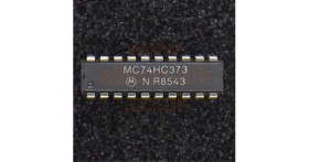 74HC373 (MC74HC373N) D-type transparent latch - Motorola
