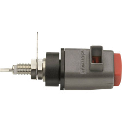 Sch&#xFC;tzinger KSDK 7730 Ni/RT Kelvin Quick-Fit Terminal Red 1pcs
