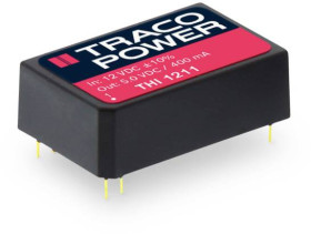 TracoPower THI 0513 Przetwornica DC/DC, do PCB 5 V/DC 15 V/DC 130 mA 2 W Ilość wyjść: 1 x Content 1 szt.