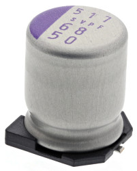 Kondensator 68μF ±20% 50V dc SMD 20mΩ Panasonic