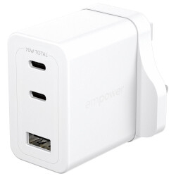 PanzerGlass EM83840 empower™ by ® Turbo 70W Multiple Charger incl. 2 x USB-C +