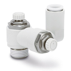 Tłumik pneumatyczny SMC Gwintowany Sterownik prędkości ASD 6mm