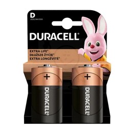 LR20 /D Duracell Bx2