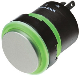 Przycisk, IP67, kolor: Srebro, EAO