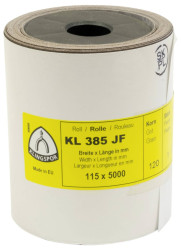 Papier ścierny, rolka Klingspor KL 385 JF 278790 5000 mm 1 szt.