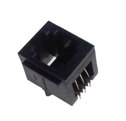 Gniazdo 6P6C do druku - pionowe