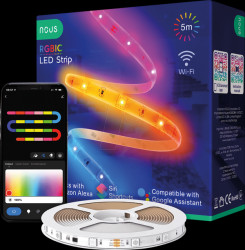 F4 LED Strip 5 m starter kit, RGBIC LEDs