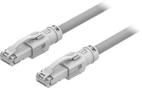 FESTO 8082383 Kabel połączeniowy czujnika/aktuatora NEBC-R3G8-KS-0.2-N-S-R3G8-ET, 0.2 m, 1 szt.