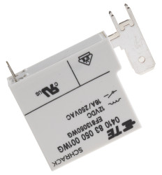 Przekaźnik mocy 12V dc SPST TE Connectivity 360mW, montaż PCB 400Ω Otwór przezierny