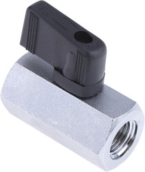 Zawór hydrauliczny kulowy przyłącze G 1/4 korpus z brązu RS PRO