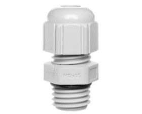 Dławnica kablowa bezhalogenowa M12 IP68 SKINTOP ST-HF-M 12x1,5 jasnoszara 53111407 /100 szt./