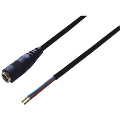 BKL 075913-750 DC Connector 2.5mm 0.75 m High load capacity