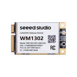 Wio-WM1302 LoRaWAN Gateway Module (SPI) US915-M – moduł bramki LoRaWAN, SX1302, interfejs SPI, US915 - Seeed Studio 114992969
