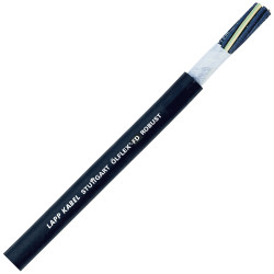 LAPP 0026501 &#xD6;LFLEX&#xAE; ROBUST FD Black Control Cable 3 x 0.75mm&#xB2;
