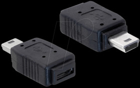 65155 USB mini plug > USB micro A+B socket