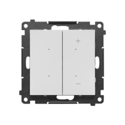 Simon 55 DIMMER W – Ściemniacz do pasków LED-owych, sterowany smartfonem (moduł) Jasnoszary mat TESW1W.01/114