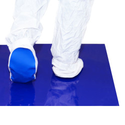 Mata antystatyczna ESD szerokość 1143mm długość 458mm grubość 1.35mm, do pomieszczeń sterylnych RS PRO