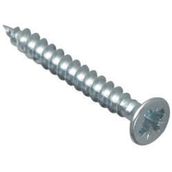 ForgeFix Multi-Purpose Pozi Compatible Screw CSK ST ZP 3.5 x 30mm Forge Pack 35