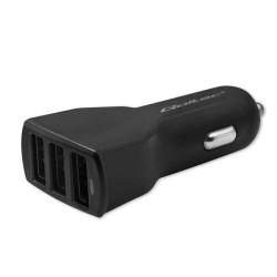 Qoltec Ładowarka samochodowa 12-24V 24W 5V 4.8A 3xUSB