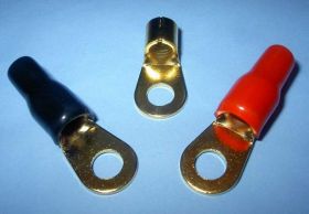 KOŃC.OCZKOWA ZŁOCONA M8/25mm2