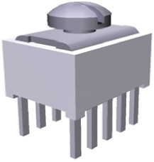 Zacisk skręcany 25A Nylon Prosty