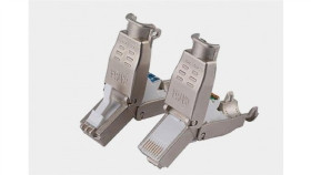 Wtyk Modularny Przemysłowy Rj-45 8P8c Kat.6 Ekranowany Beznarzędziowy Do...