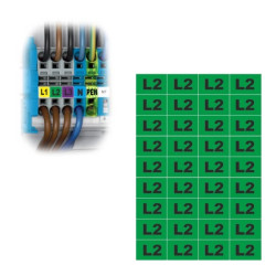 Trytyt Arkusz samoprzylepny oznacznik faza L2 NOZ-L2