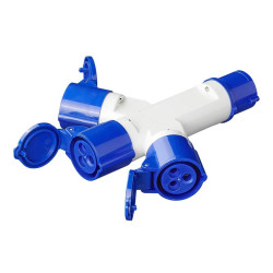 Rozgałęźnik CEE 16A rozdzielacz spliter 3-drożny