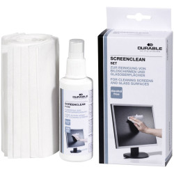 Durable 570700 PC Screen Cleaner Set Alcohol-Free Anti-Static 125ml