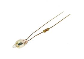 Żarówka neonowa 6mm, z rezystorem, 120V