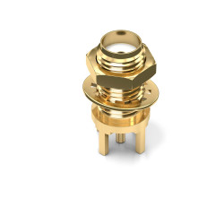 Złącze koncentryczne Przewlekany Żeński typ złącza Złącze SMA Lutowane