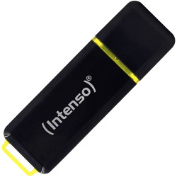 Intenso 3537492 USB stick 256 GB Black Yellow USB 3.2 2nd gen memory stick