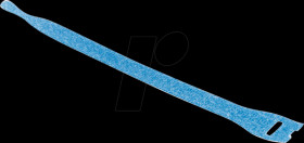 130-00018 Velcro ties 200x12.5 mm, blue 10 pcs