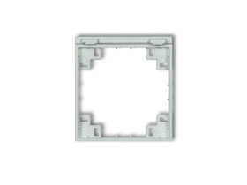 MINI Ramka pośrednia do gniazd bryzgoszczelnych z uziemieniem schuko lodowy błękit 47MRPB-1s KARLIK