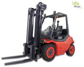 Wózek widłowy Thicon Models 58200 Gabelstapler Linde H40D 1:14 Do samodzielnego złożenia