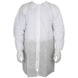 Antistat 603-5007 Disposable Lab Coat 5XL White Protective Clothing