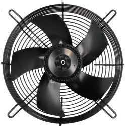 Wentylator NAWIEWNY przemysłowy 250mm 230V AC 2600rpm SSĄCY łożysko kulkowe MOCNY