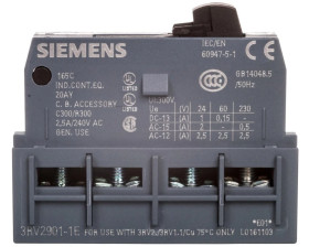 Styk pomocniczy 1Z 1R montaż od góry S00/S0 3RV2901-1E
