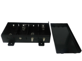 Uchwyt do baterii, x 4, maks. Ø 34.2mm, montaż zatrzaskowy