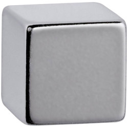 Maul 6169396 Neodym magnet Cube 15x15x15mm Silver 1 pc