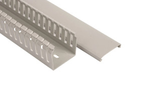 Korytko grzebieniowe 40x40x2000mm jasnoszare E84